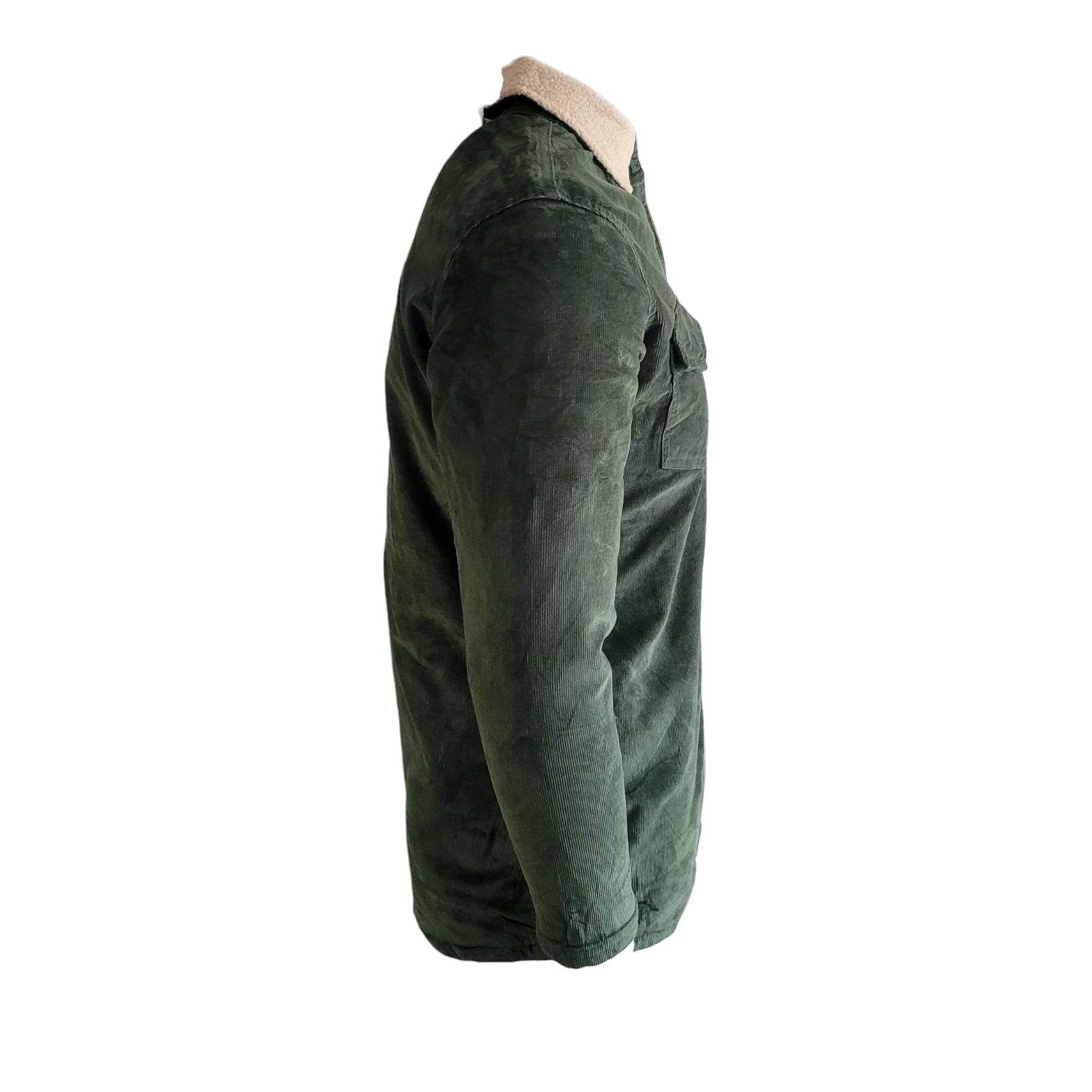 Vintage Wrangler Sherpa Lined Corduroy Jacket – Green, XS - USASTARFASHION