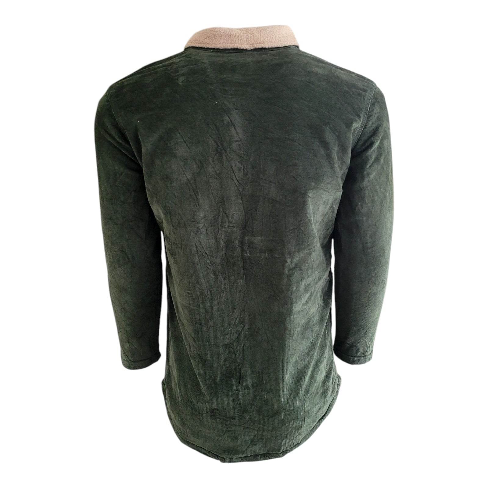 Vintage Wrangler Sherpa Lined Corduroy Jacket – Green, XS - USASTARFASHION