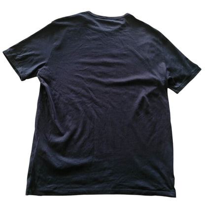 Armani Exchange AX Logo T-Shirt – Black, Size M - USASTARFASHION