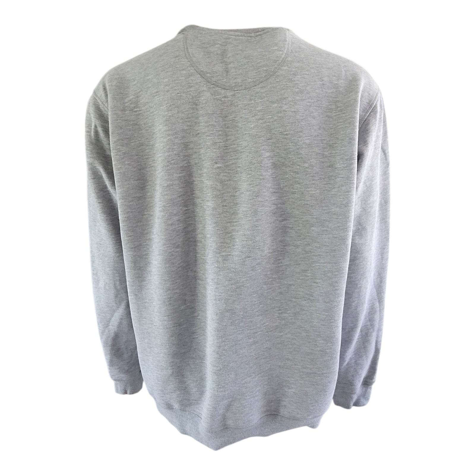 Adidas Originals Trefoil Sweatshirt – Gray, Size 2XL - USASTARFASHION