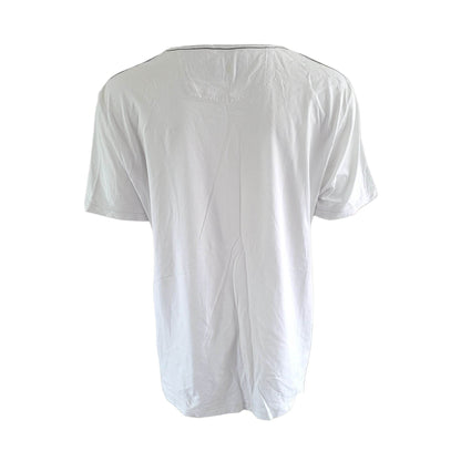 Fat Face Brazil 2014 Print T-Shirt – White, Size XXL - USASTARFASHION