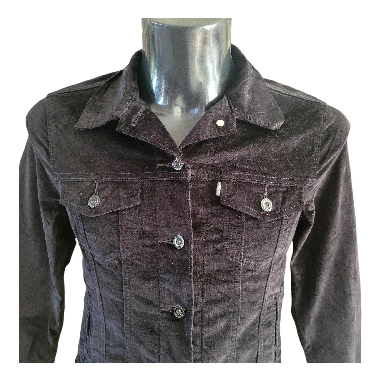 Levi’s Women’s Corduroy Trucker Jacket – Size S - USASTARFASHION
