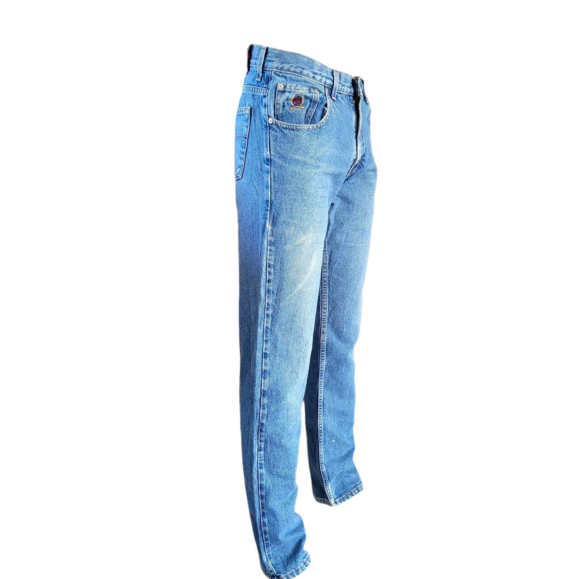 Tommy Hilfiger Vintage Crest Jeans – Size 32x34 - USASTARFASHION
