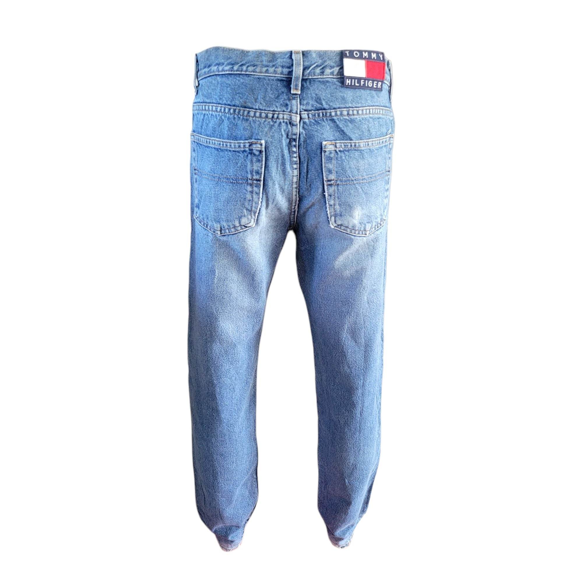 Tommy Hilfiger Vintage Crest Jeans – Size 32x34 - USASTARFASHION