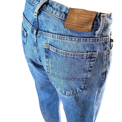 Ralph Lauren USA Flag Tab Relaxed Jeans – Size 30x32 - USASTARFASHION
