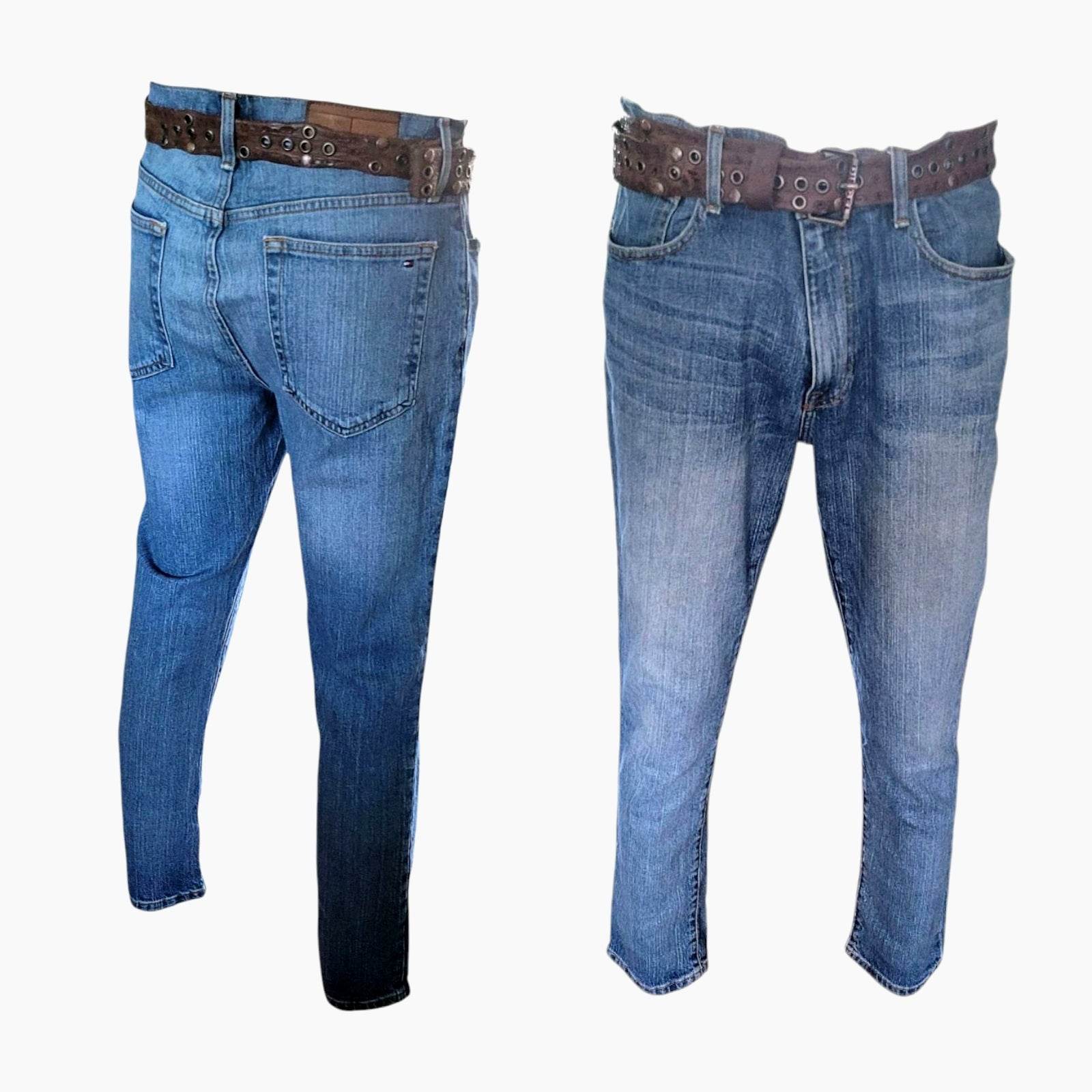 Tommy Hilfiger Straight Fit Jeans – Size 36x30 - USASTARFASHION