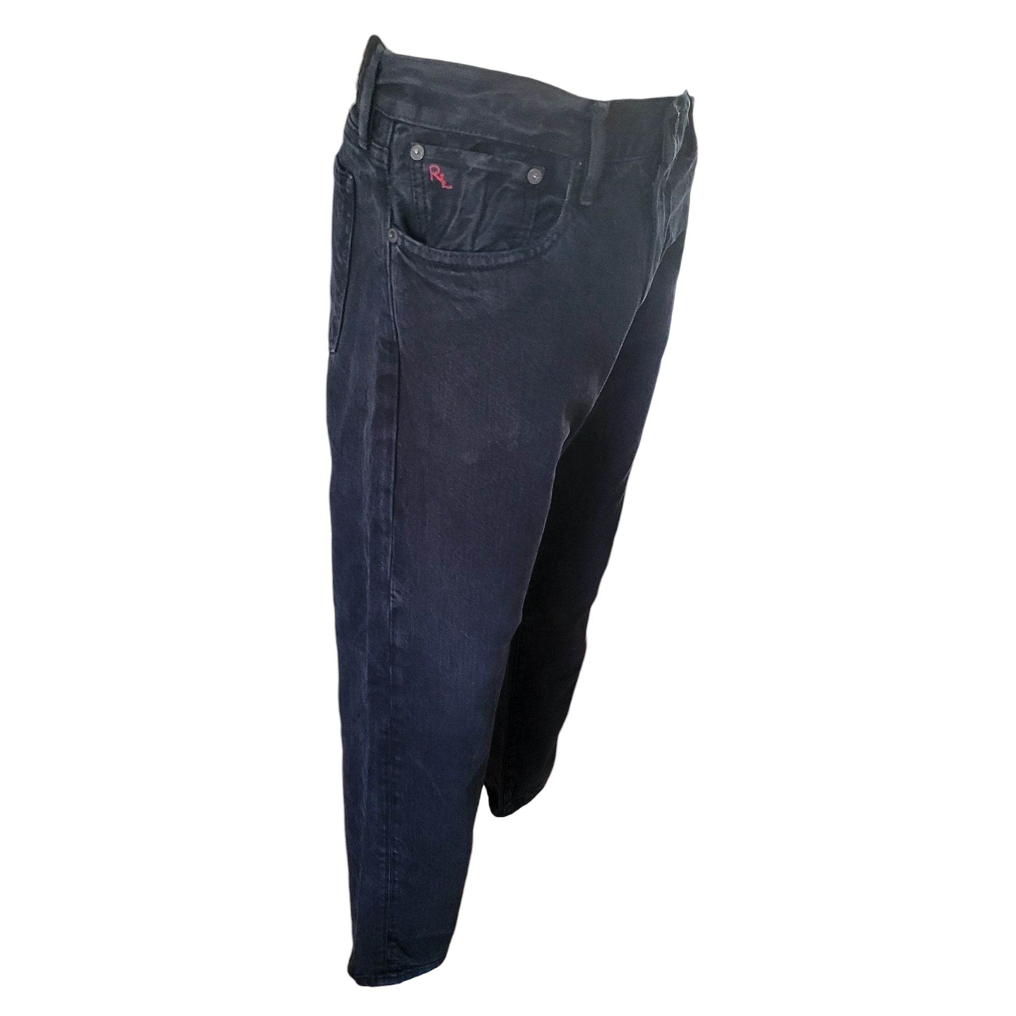 Polo Ralph Lauren Dungarees – Black Wash, Size 34x30 - USASTARFASHION