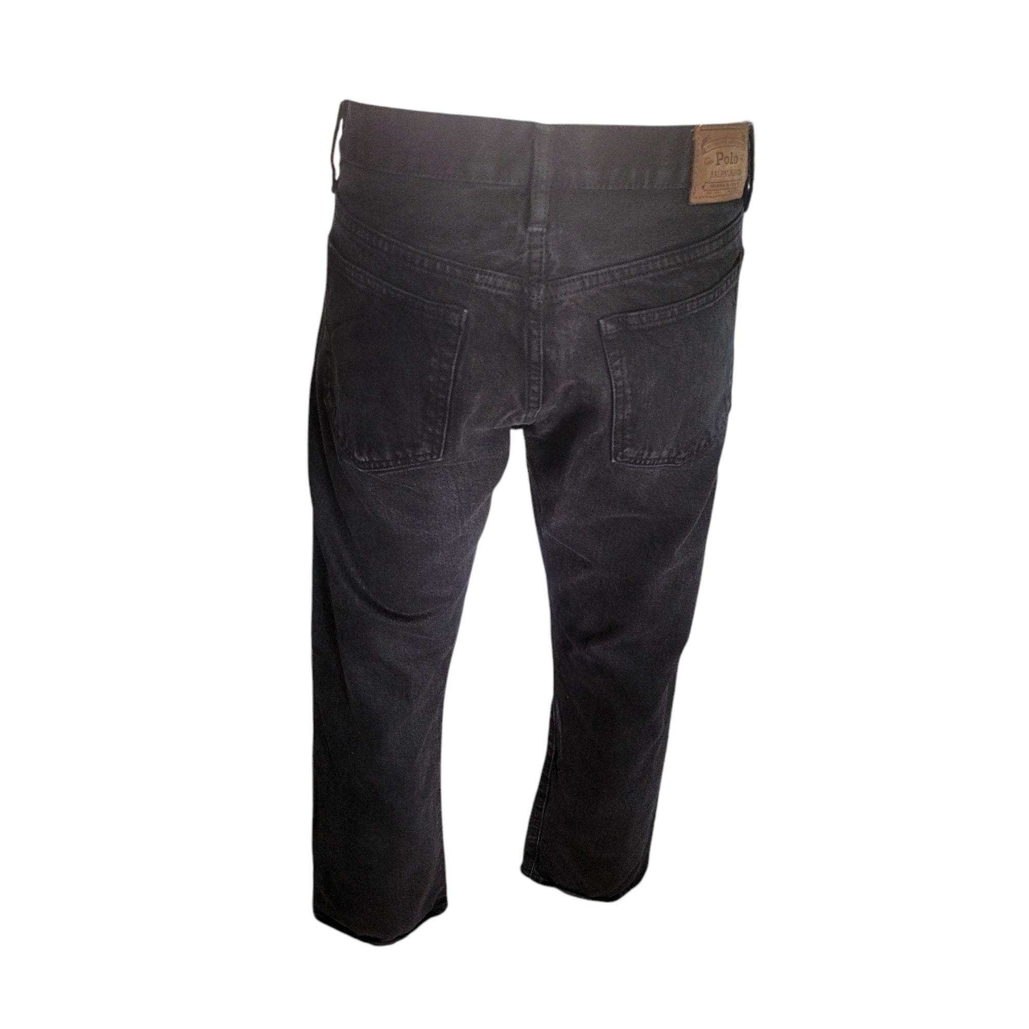 Polo Ralph Lauren Dungarees – Black Wash, Size 34x30 - USASTARFASHION