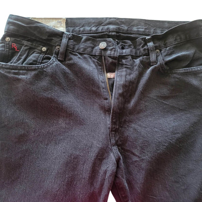 Polo Ralph Lauren Dungarees – Black Wash, Size 34x30 - USASTARFASHION