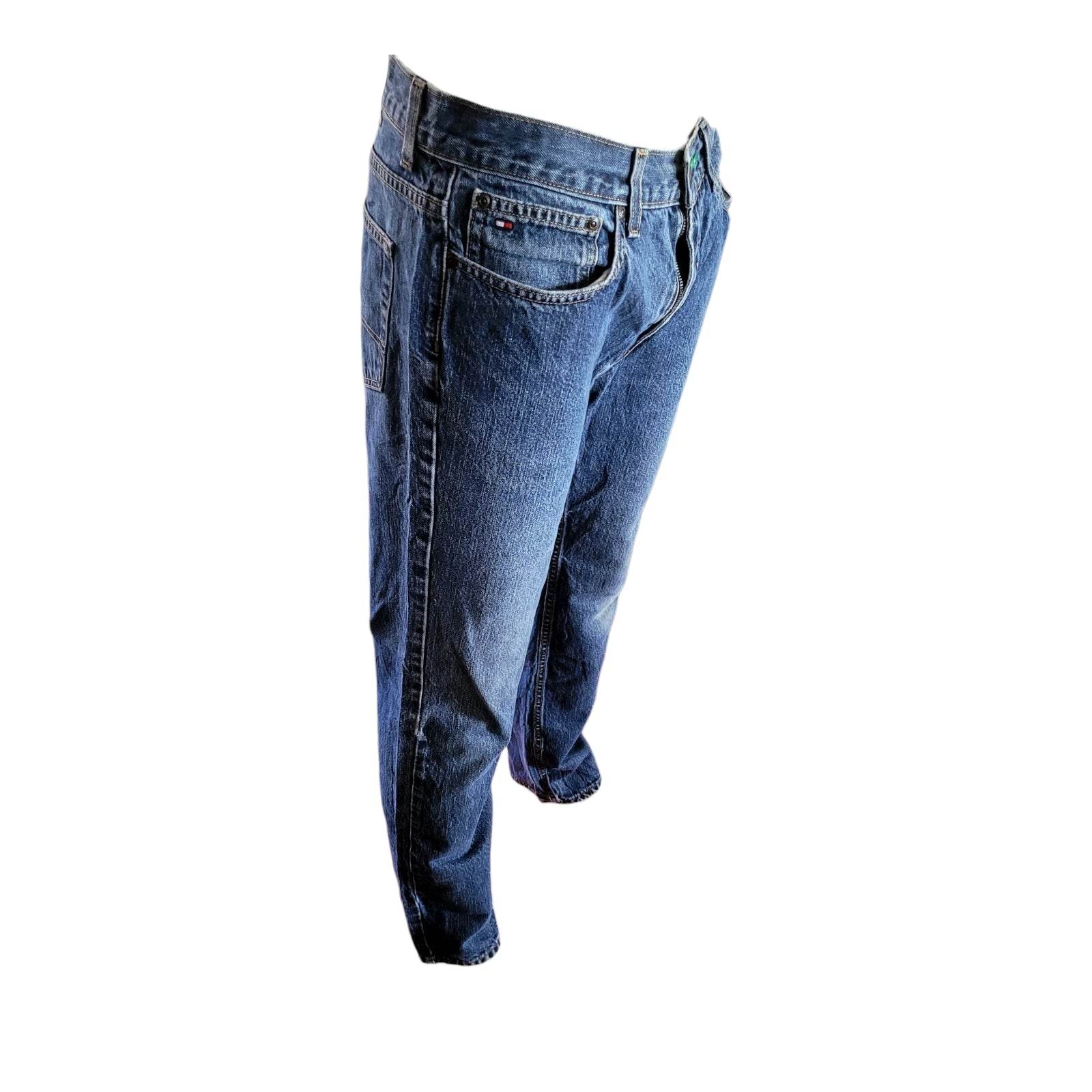 Tommy Hilfiger Men’s Blue Denim Jeans – Size 33x34 - USASTARFASHION