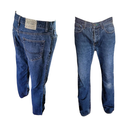 Tommy Hilfiger Men’s Blue Denim Jeans – Size 33x34 - USASTARFASHION