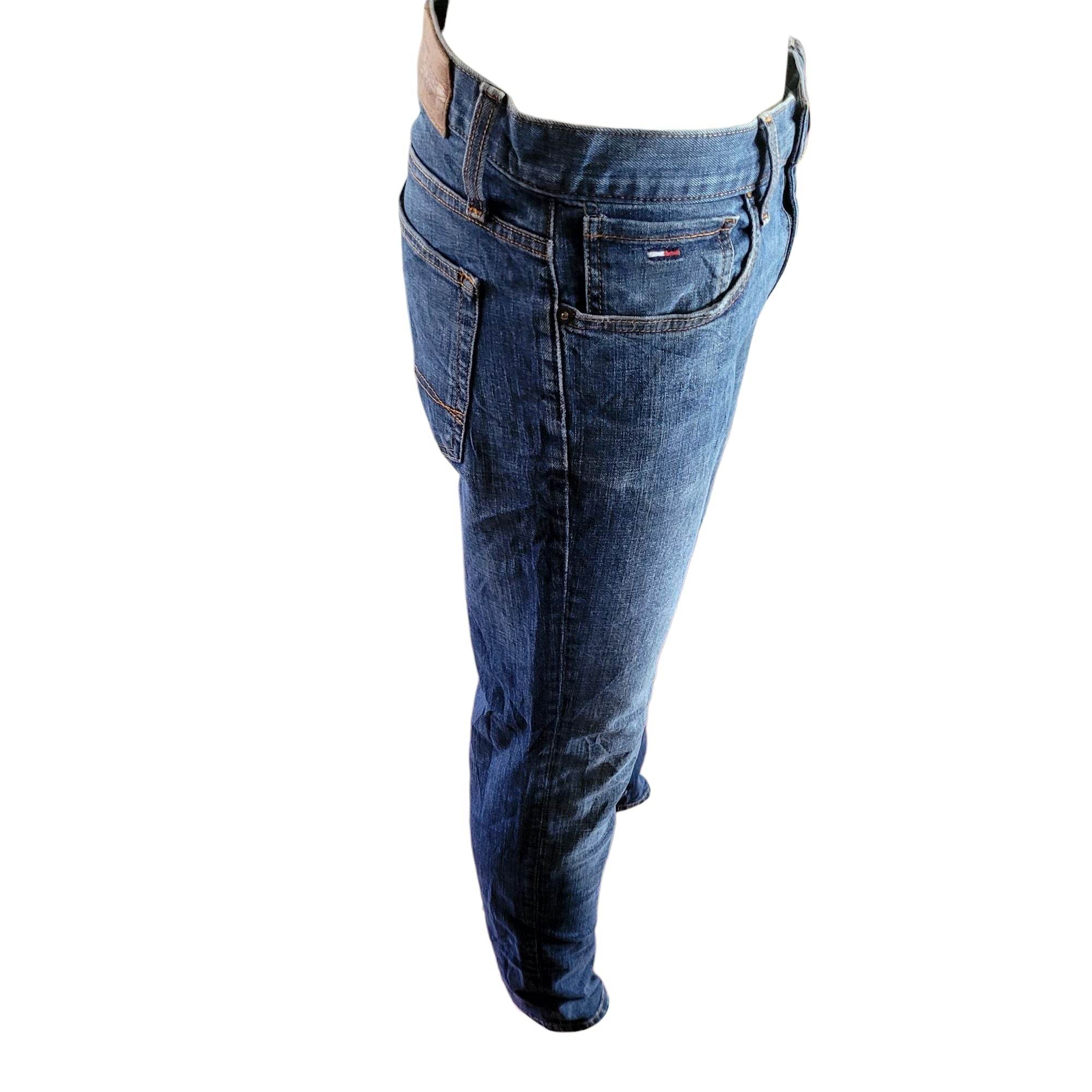 Tommy Hilfiger Men's Blue Denim Jeans - 32x32 - USASTARFASHION