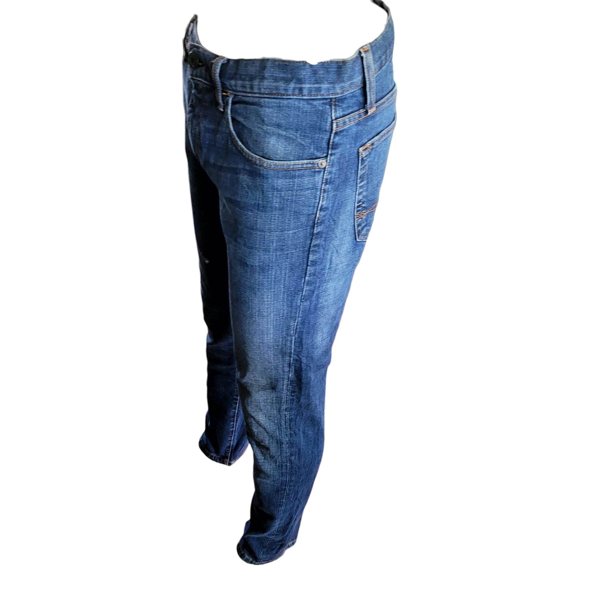 Tommy Hilfiger Men's Blue Denim Jeans - 32x32 - USASTARFASHION