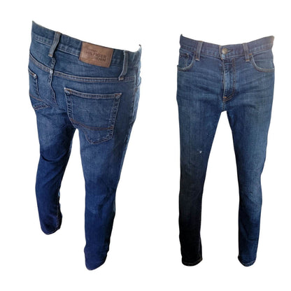 Tommy Hilfiger Men's Blue Denim Jeans - 32x32 - USASTARFASHION