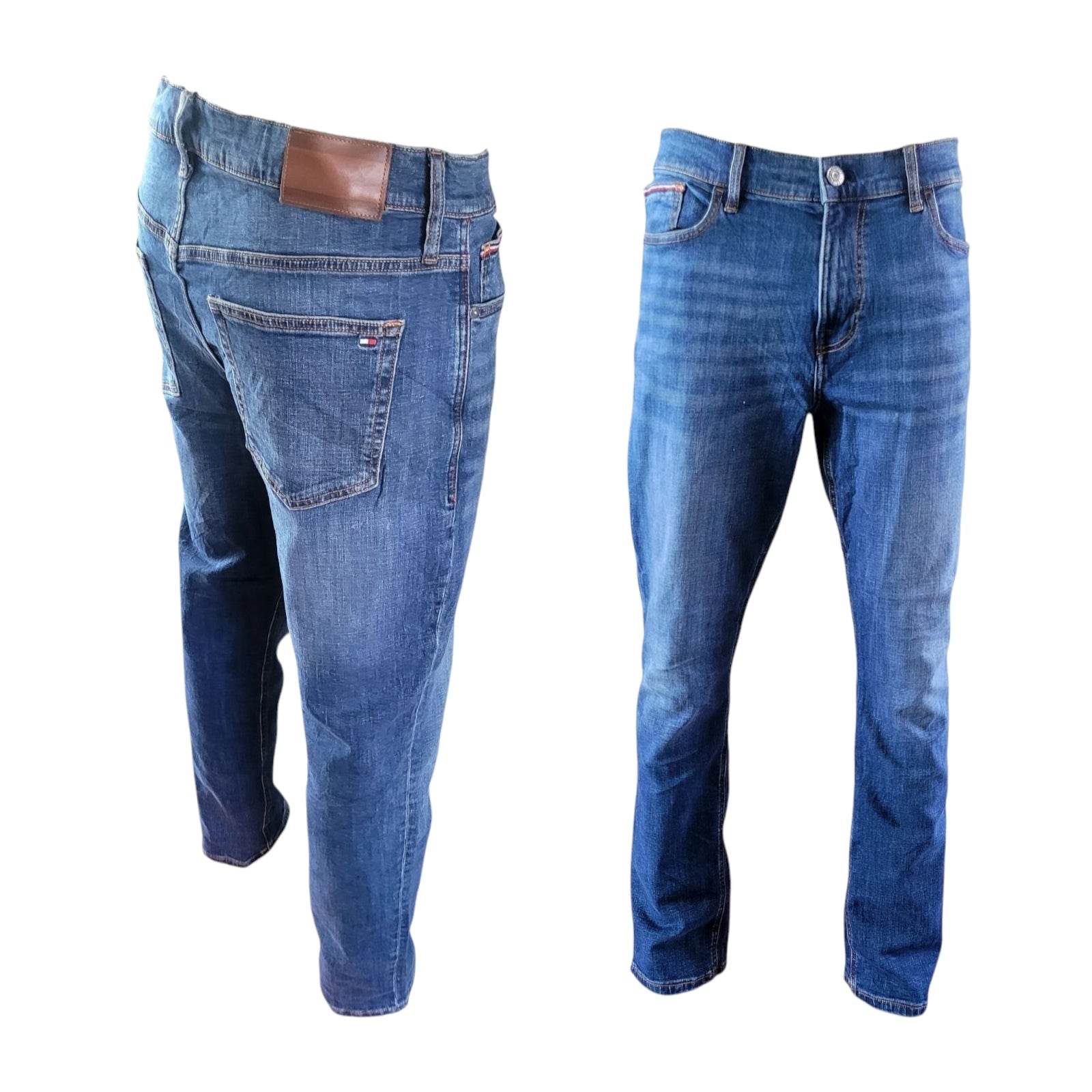 Tommy Hilfiger Men’s Blue Denim Jeans – Size 34x32 - USASTARFASHION