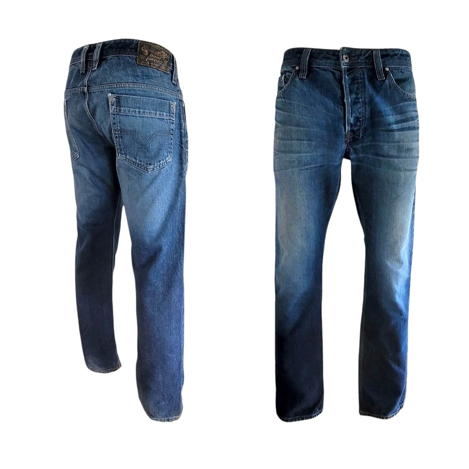 Diesel Safado Regular Straight Jeans - W34 L30 - USASTARFASHION