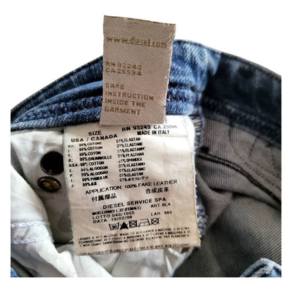 Diesel Lowky 008LA Stretch Jeans – W30 L32 – Unisex - USASTARFASHION