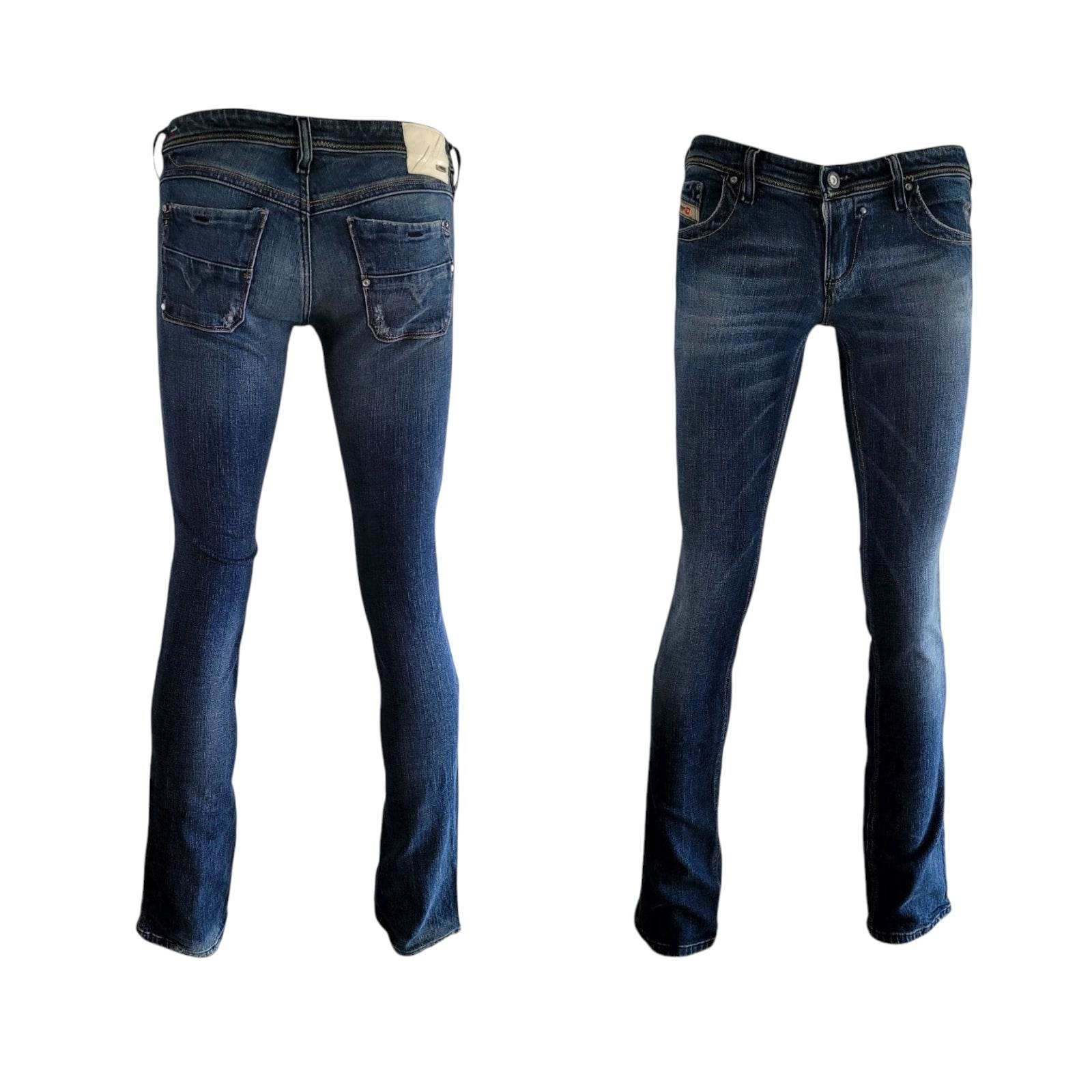 Diesel Lowky 008LA Stretch Jeans – W30 L32 – Unisex - USASTARFASHION