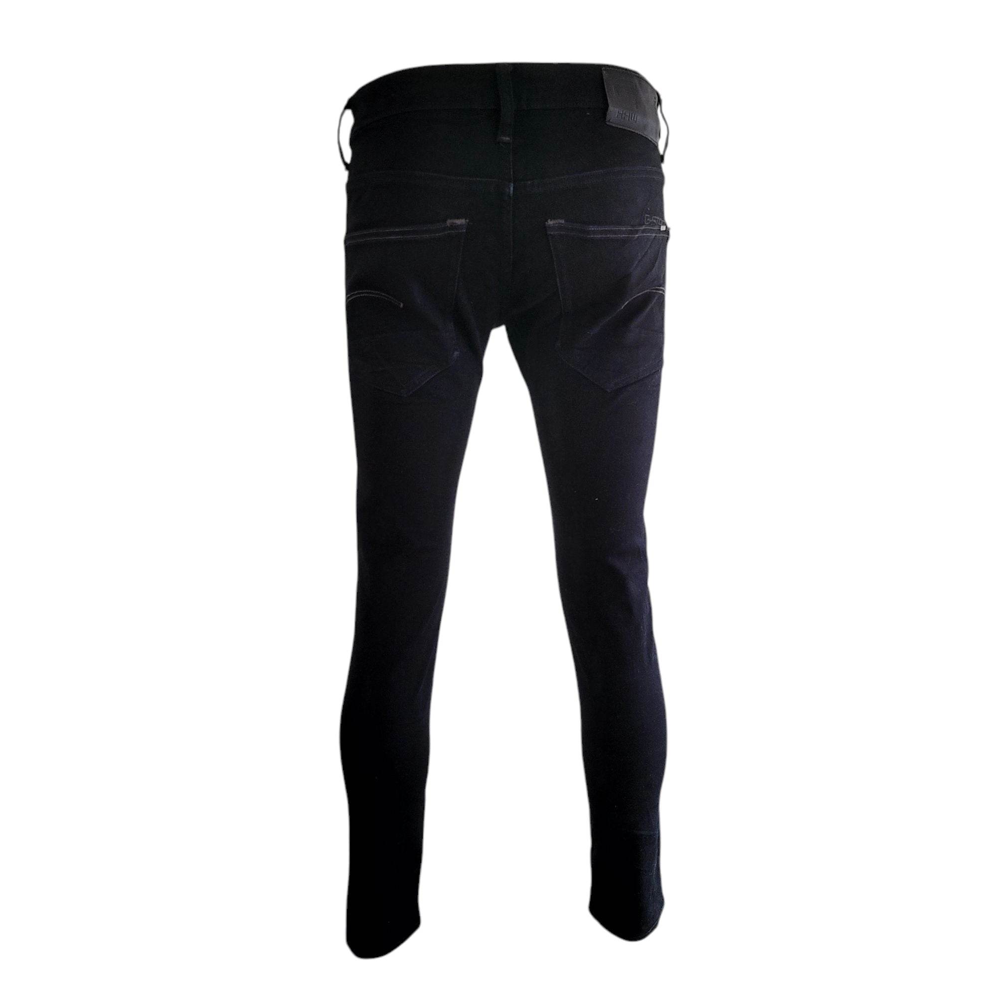 G - Star RAW 3301 Slim Black Jeans – Men’s W32 L32 - USASTARFASHION