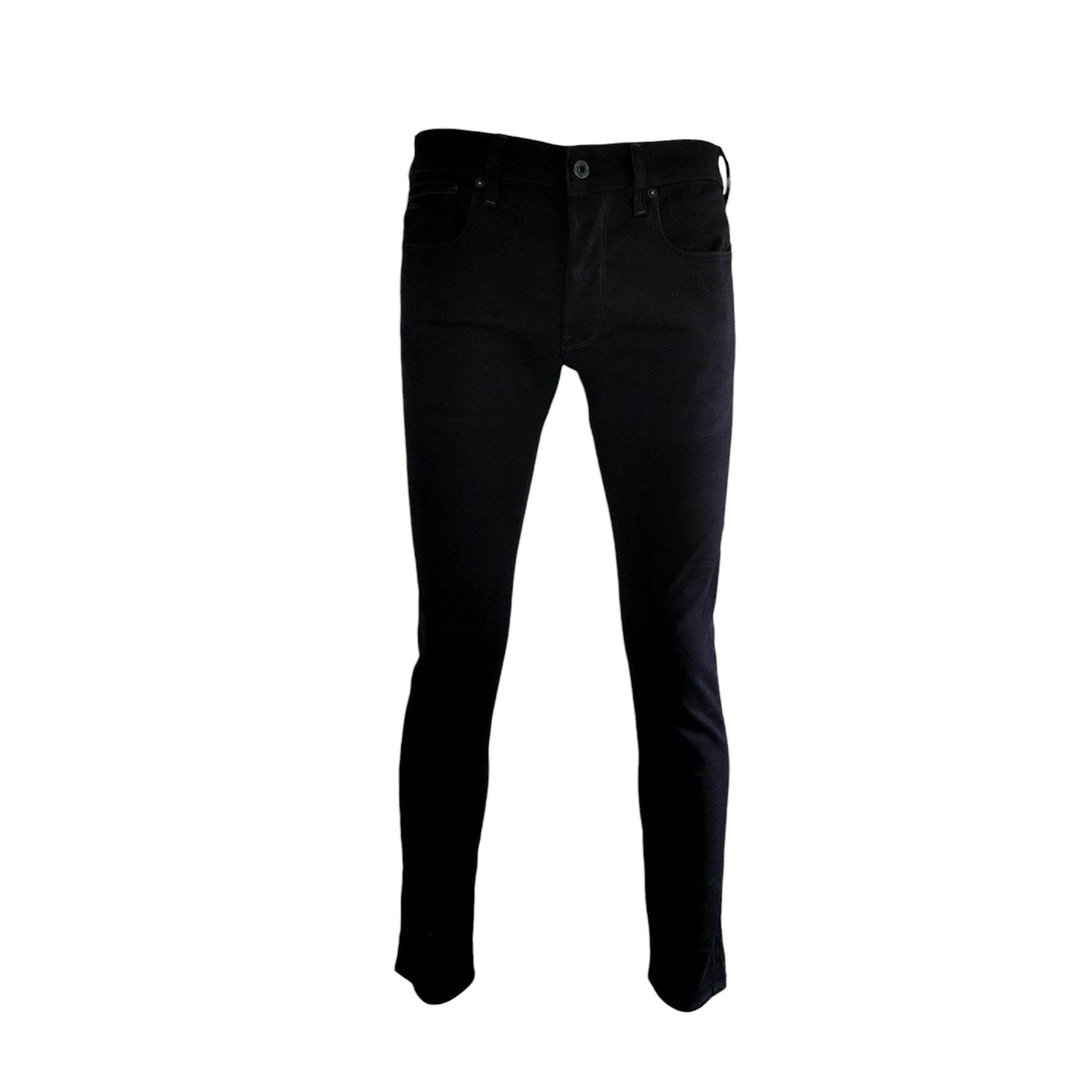 G - Star RAW 3301 Slim Black Jeans – Men’s W32 L32 - USASTARFASHION
