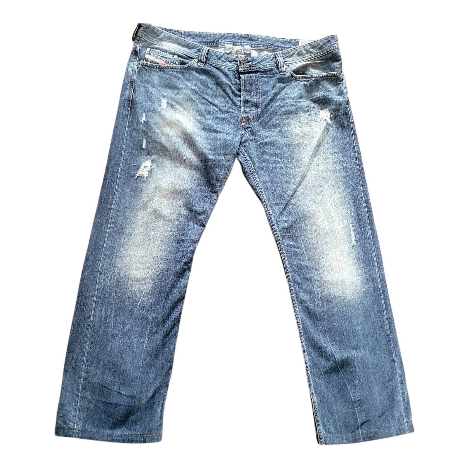 Diesel Viker W40 L32 ORBE4 Distressed Jeans - USASTARFASHION