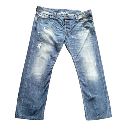 Diesel Viker W40 L32 ORBE4 Distressed Jeans - USASTARFASHION