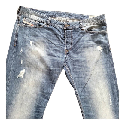 Diesel Viker W40 L32 ORBE4 Distressed Jeans - USASTARFASHION