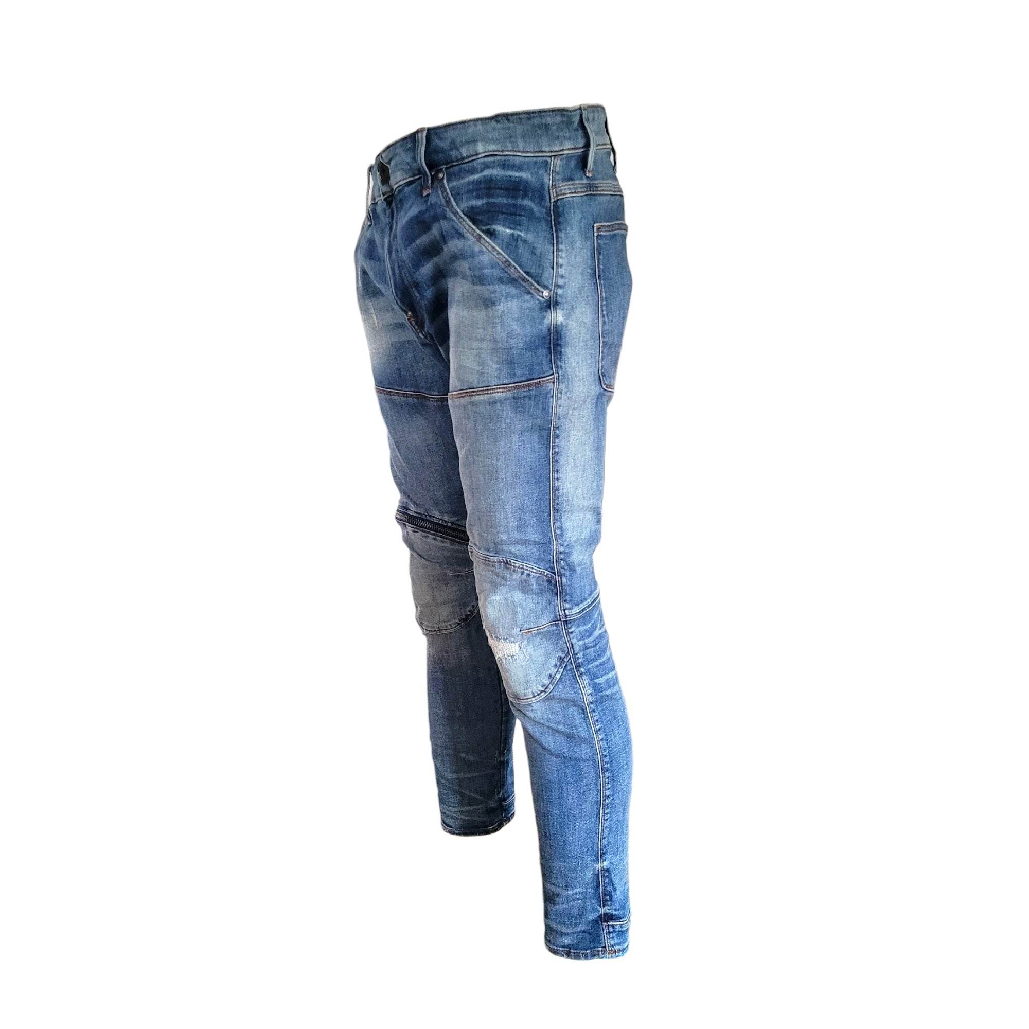 G - Star RAW 5620 3D Zip Knee Skinny Jeans – W33 L30 - USASTARFASHION