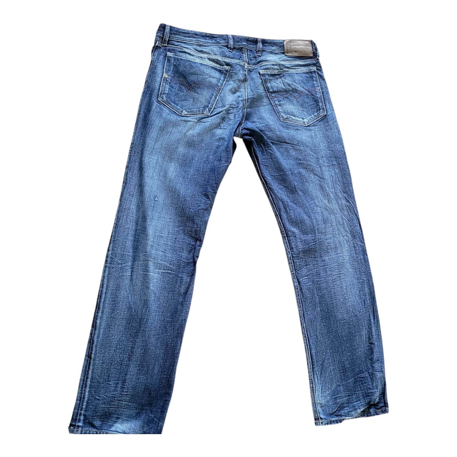 Diesel Waykee 0806U Regular Straight Jeans – W36 L32 - USASTARFASHION