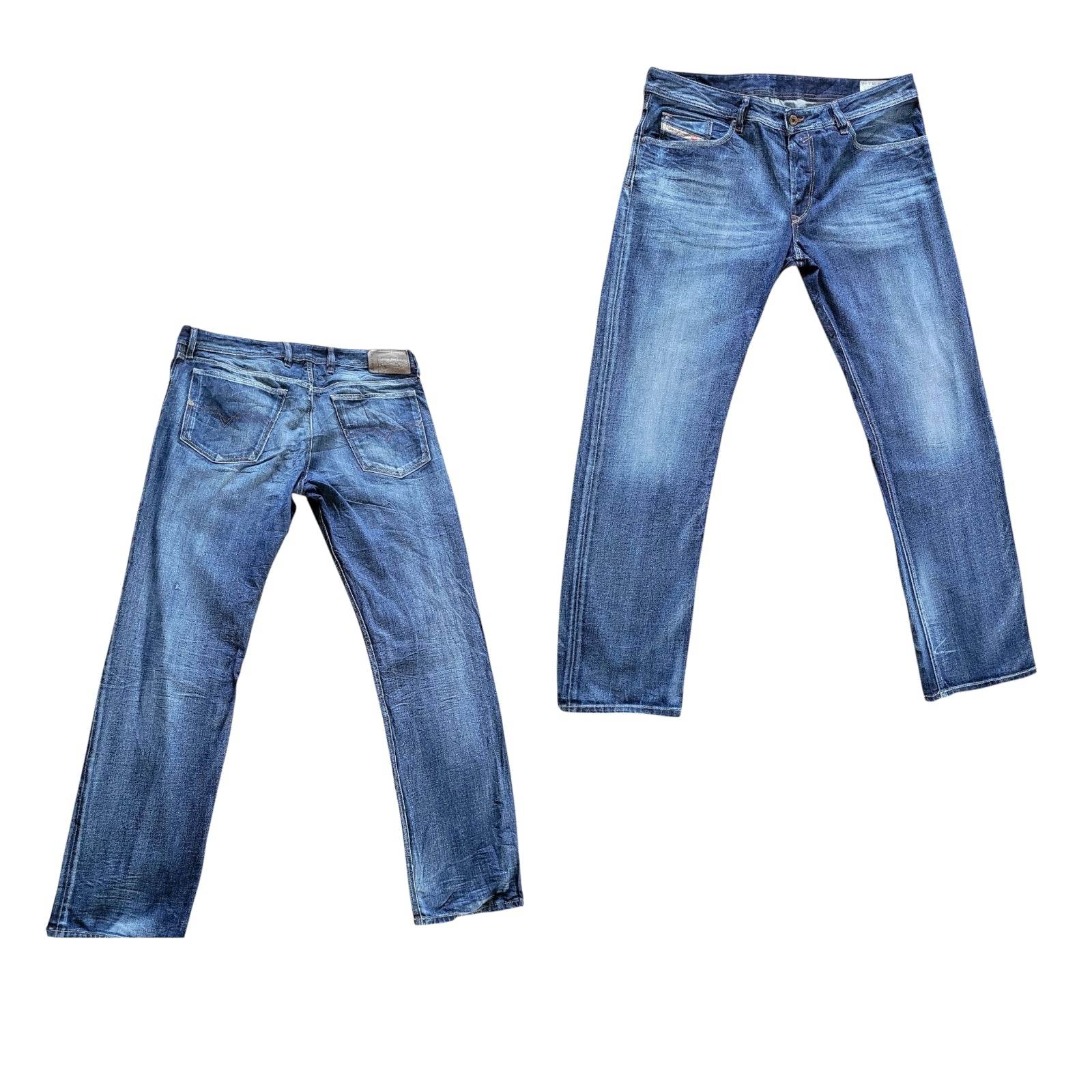 Diesel Waykee 0806U Regular Straight Jeans – W36 L32 - USASTARFASHION