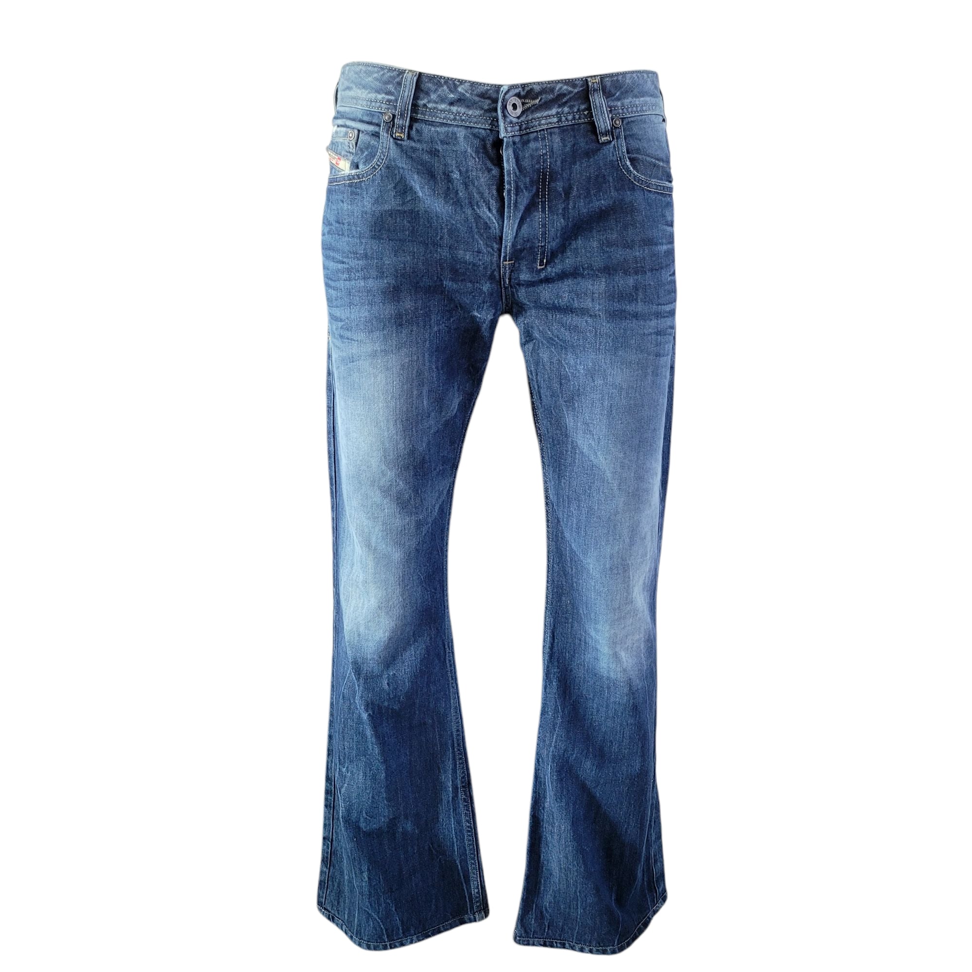 Diesel Zathan Regular Bootcut Jeans – W33 L32 - USASTARFASHION