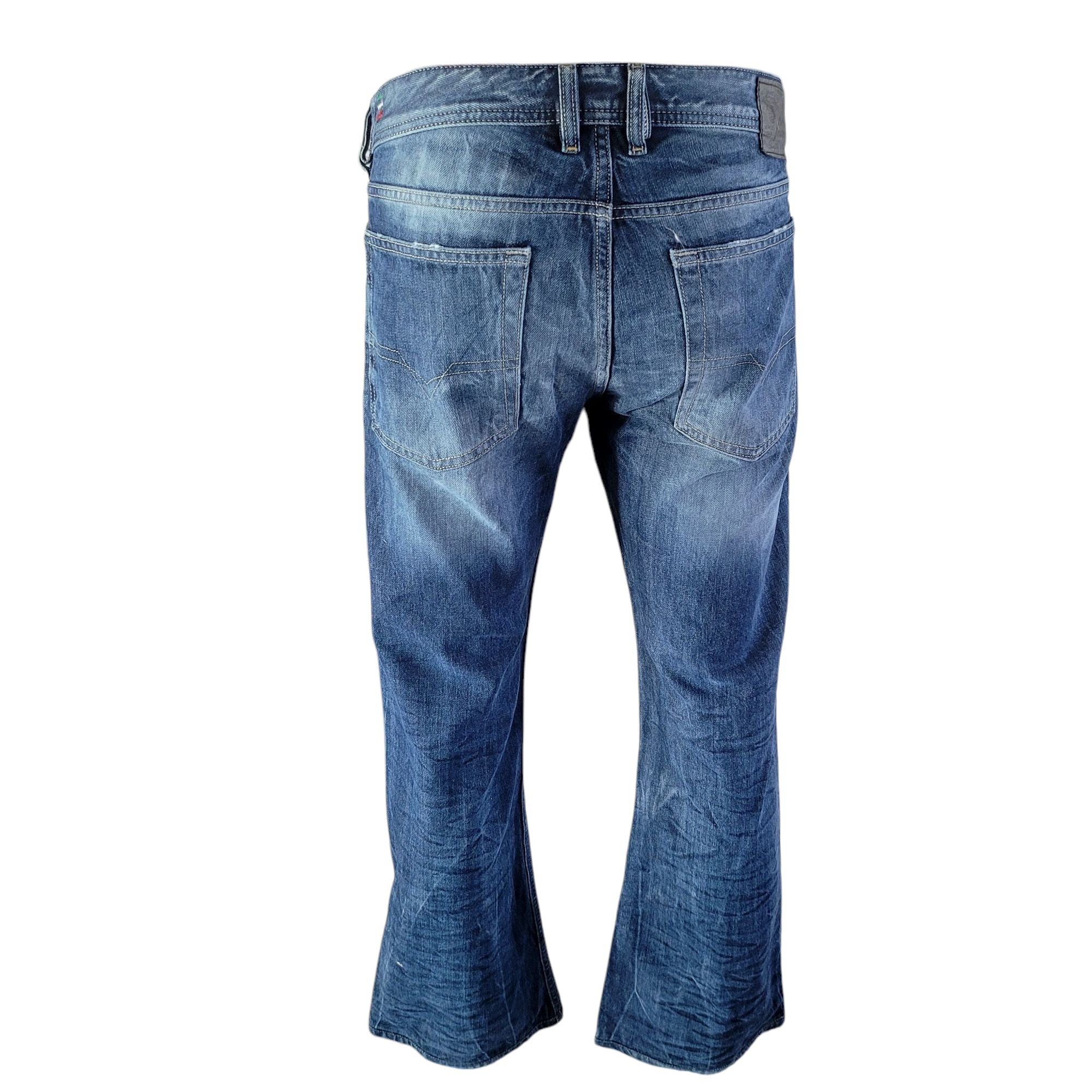 Diesel Zathan Regular Bootcut Jeans – W33 L32 - USASTARFASHION