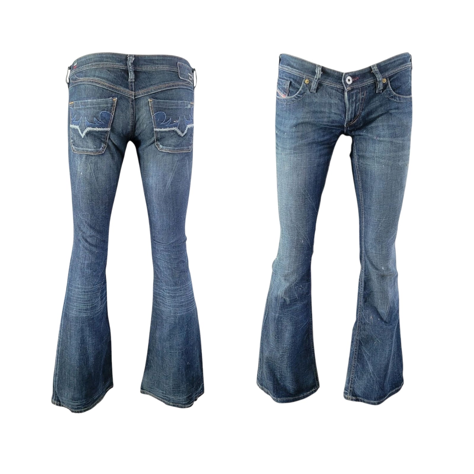 Diesel Lowky B.C. Jeans – W28 L32 – Made in Italy - USASTARFASHION