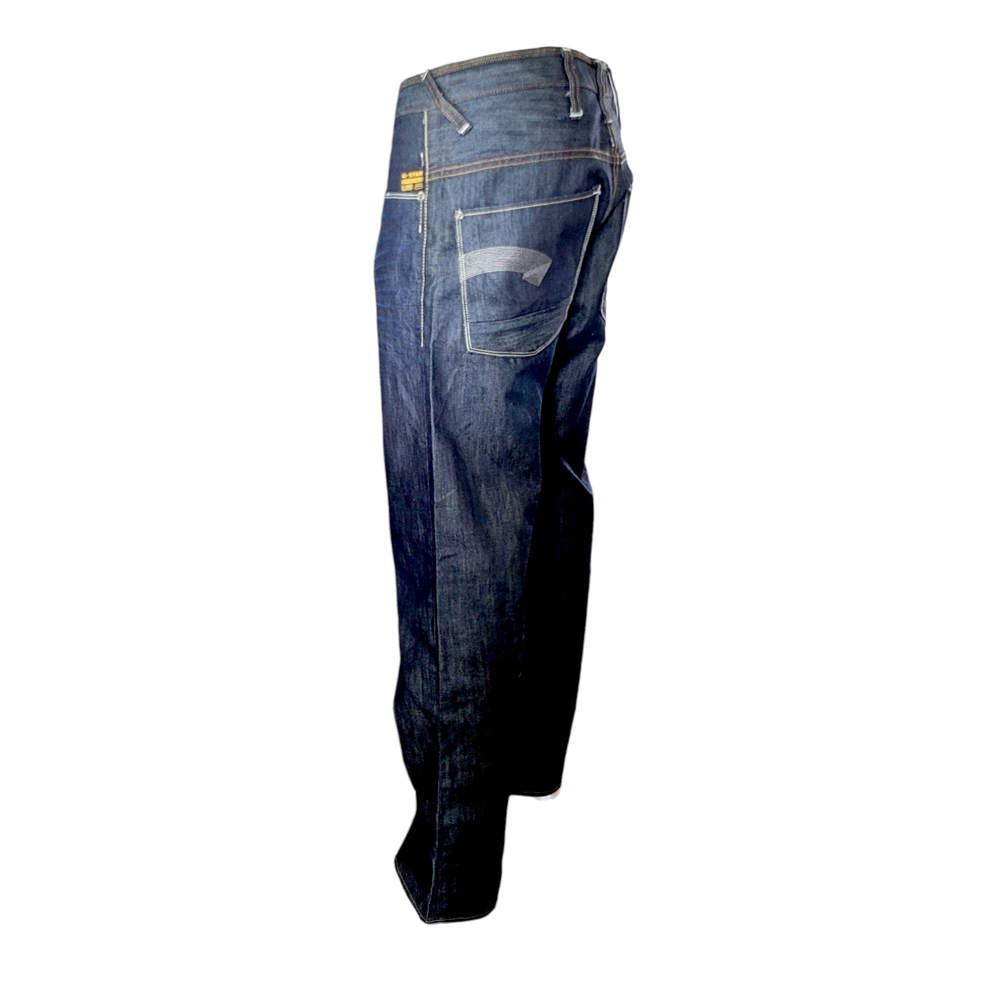 G - Star RAW 3301 Denim Jeans – W33 L32 – GS Raw Logo - USASTARFASHION