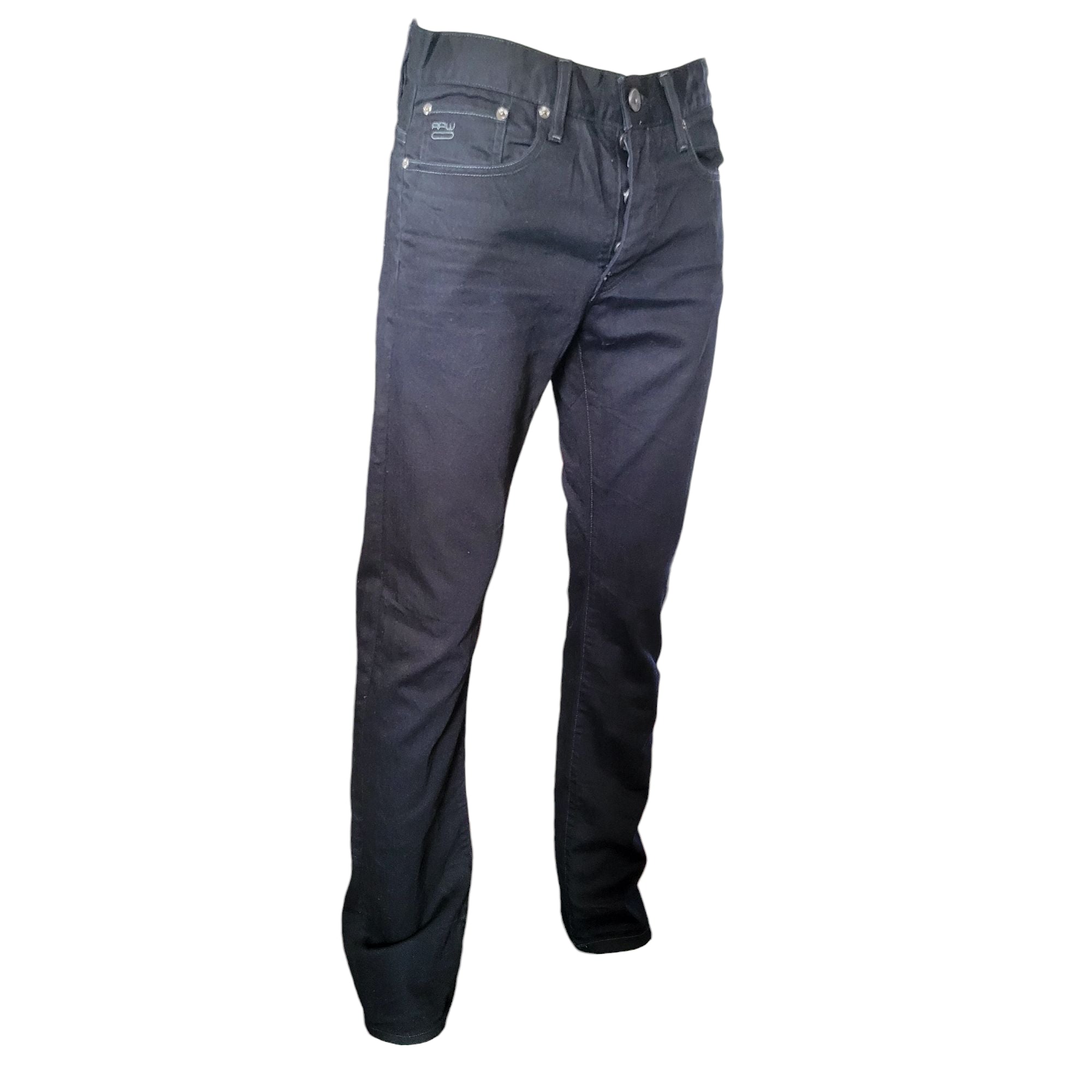 Vintage G-Star RAW 3301 Slim W33 L34 Made in Italy Jeans - USASTARFASHION