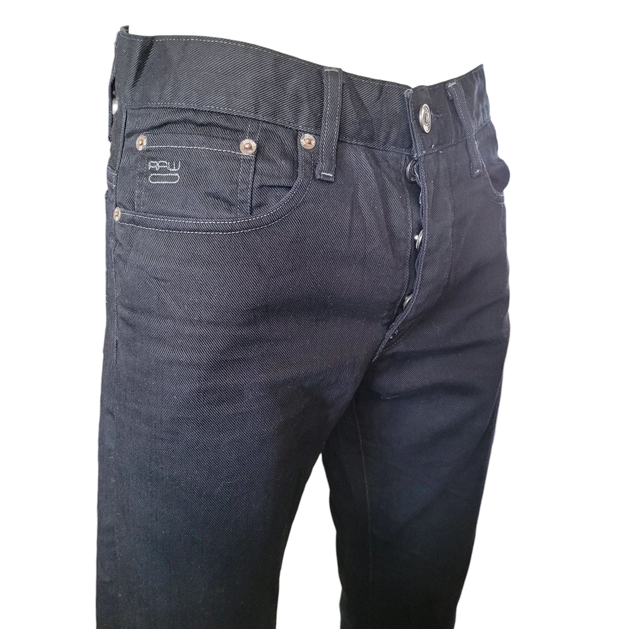 Vintage G - Star RAW 3301 Slim W33 L34 Made in Italy Jeans - USASTARFASHION