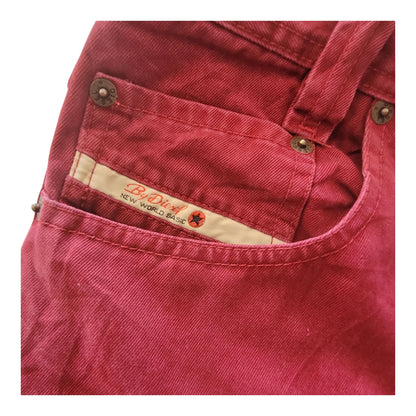 Vintage Diesel Saddle Red Jeans – W28 L29 – Made in Italy - USASTARFASHION