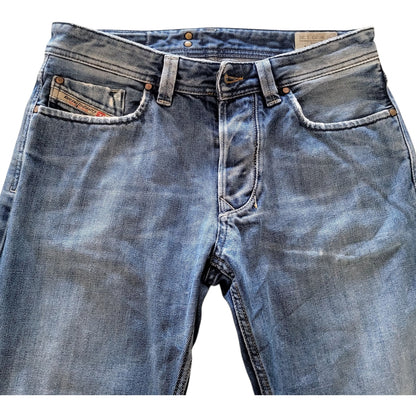 Vintage Diesel Larkee Straight Jeans – W30 L29 – Light Wash Denim - USASTARFASHION