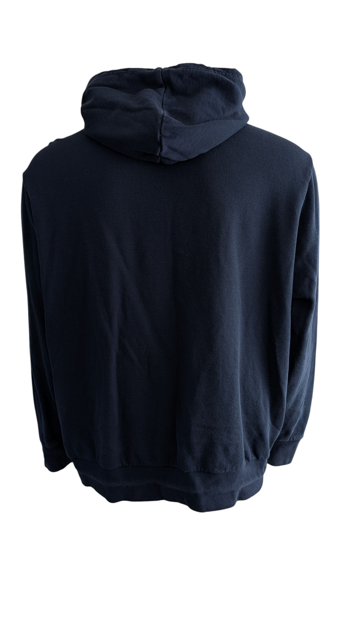 Levi’s Men’s Hoodie XXL Navy Blue Red Batwing Logo Pullover Kangaroo Pocket - USASTARFASHION