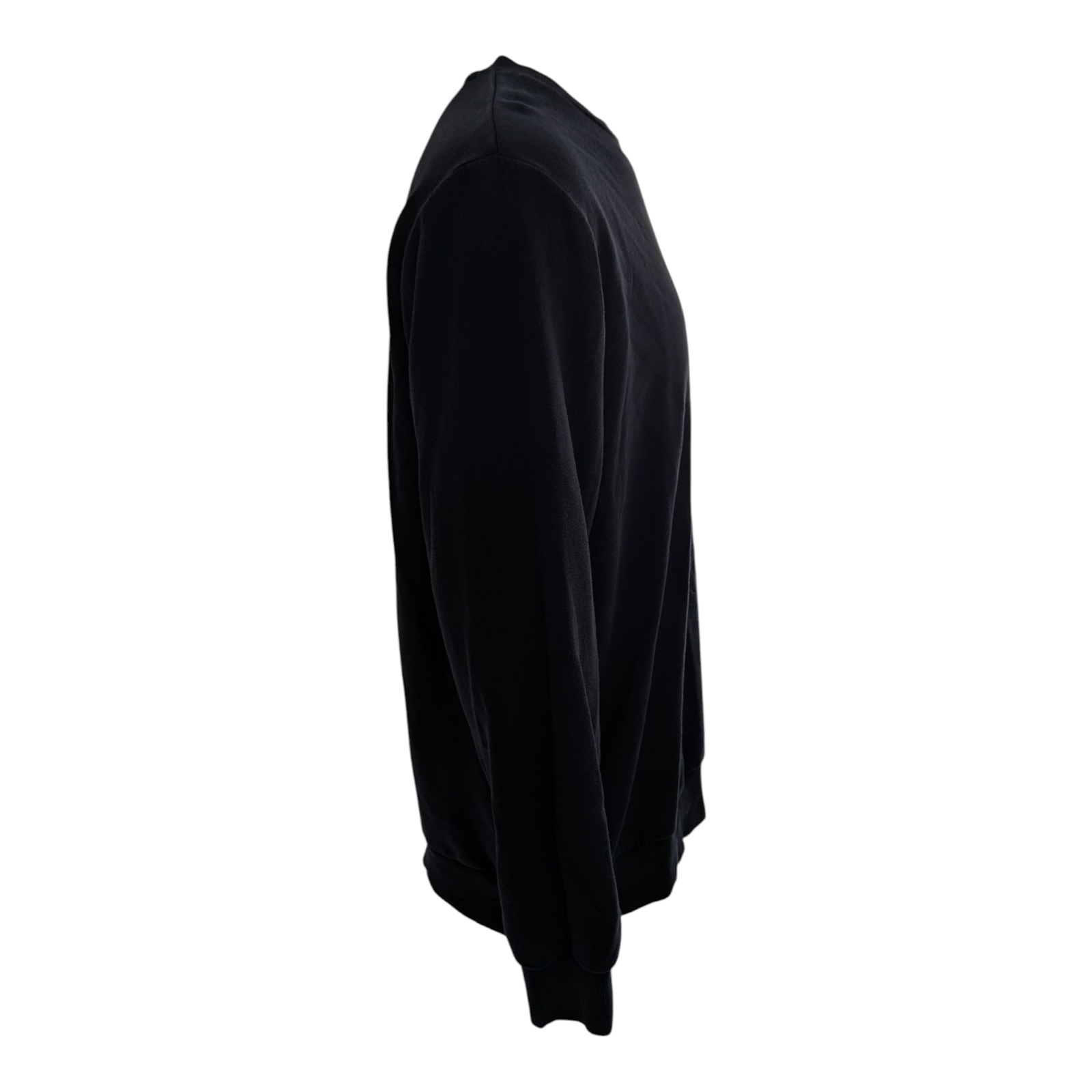 Converse Men’s Sweater XXL – Black Logo Pullover - USASTARFASHION