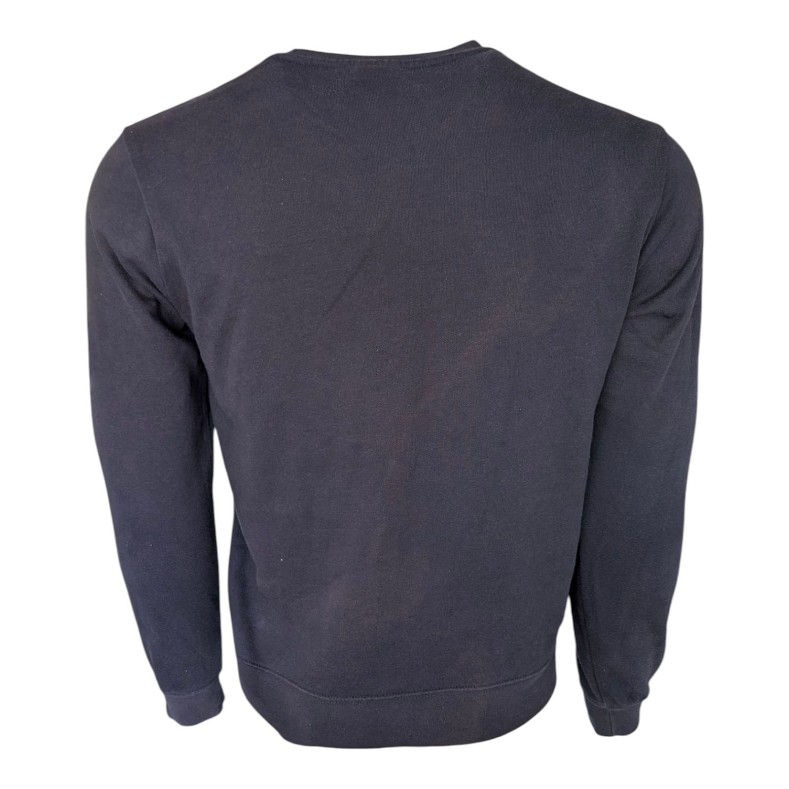 Champion Youth 2XL Sweatshirt Black Crewneck Pullover Logo Jumper (Fits Adult Sm - USASTARFASHION