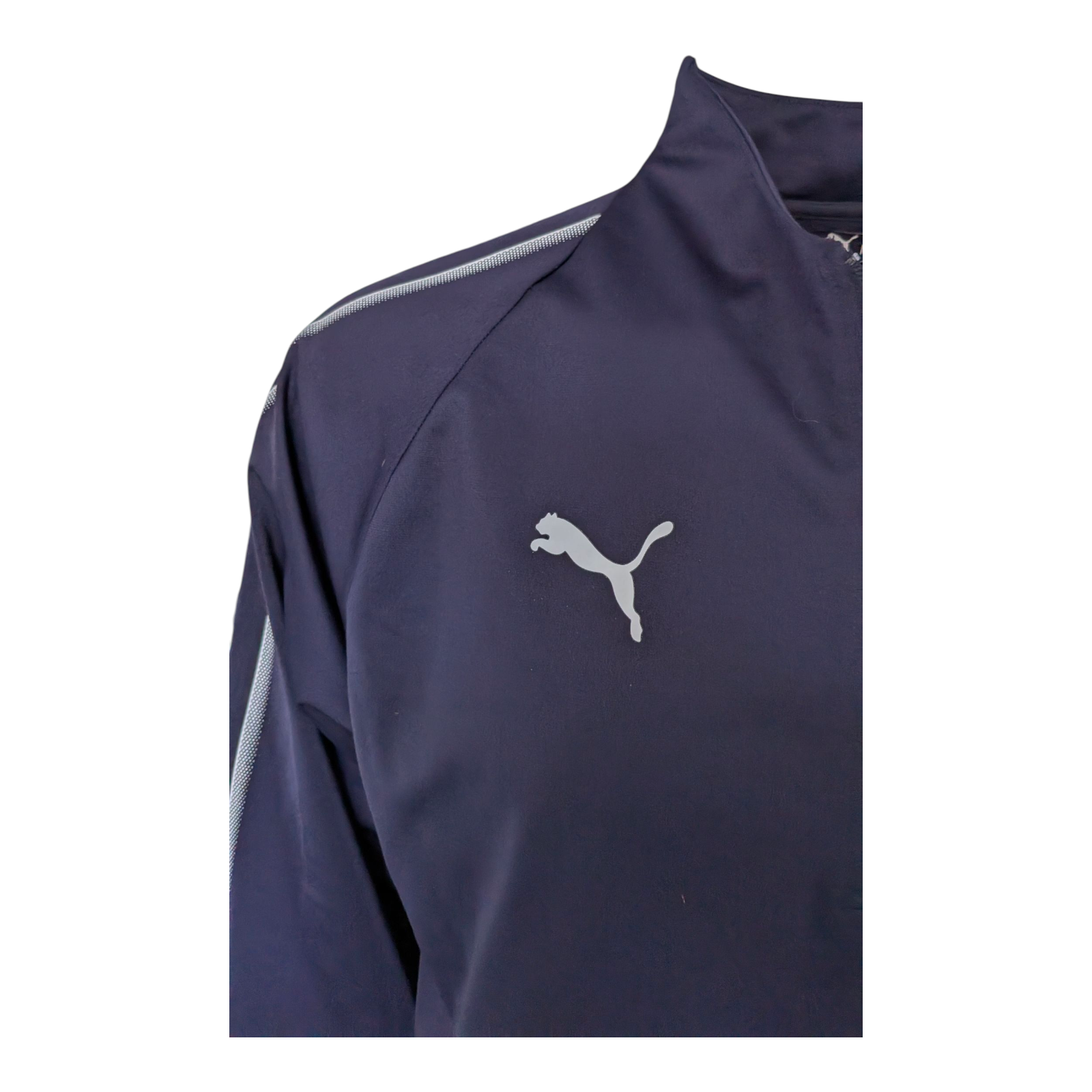Puma West Bromwich Albion 1/4 Zip Training Top 3XL Navy Football Jacket - USASTARFASHION