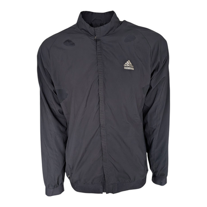 Adidas Clima365 Jacket Men’s Large Black Lightweight Full Zip Training Track Top - USASTARFASHION