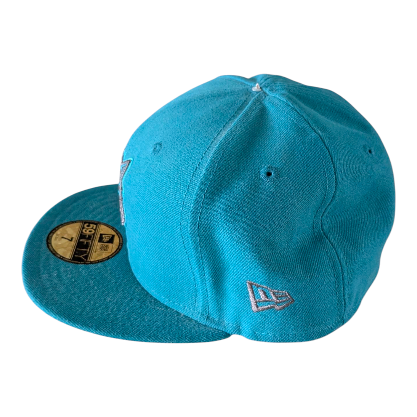 New Era 59FIFTY Minnesota Timberwolves NBA Fitted Cap Hat Size 7 Teal - USASTARFASHION