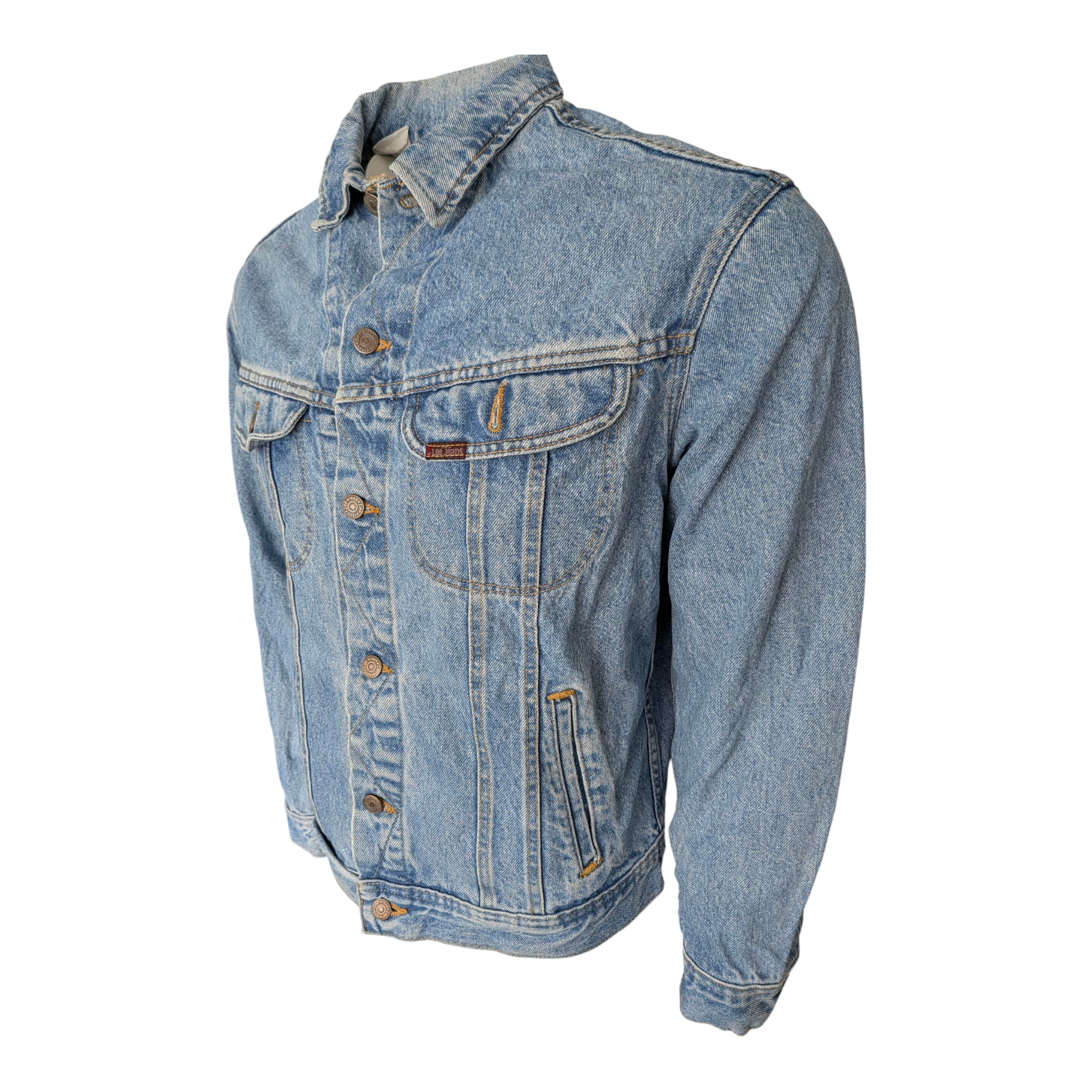 Lee Jeans Authentic Denim Jacket  - Size M - USASTARFASHION