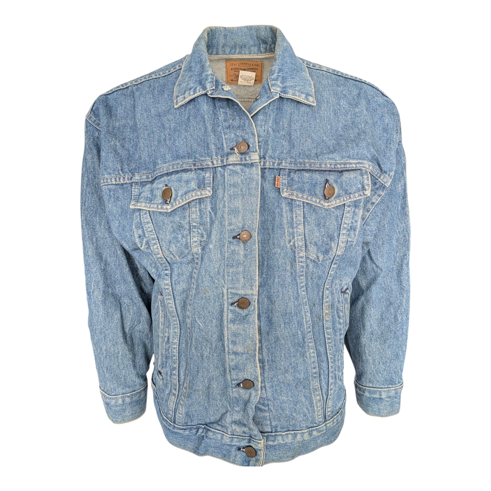 Levi’s Denim Jacket M USA Made Vintage Disney Totally Minnie - USASTARFASHION