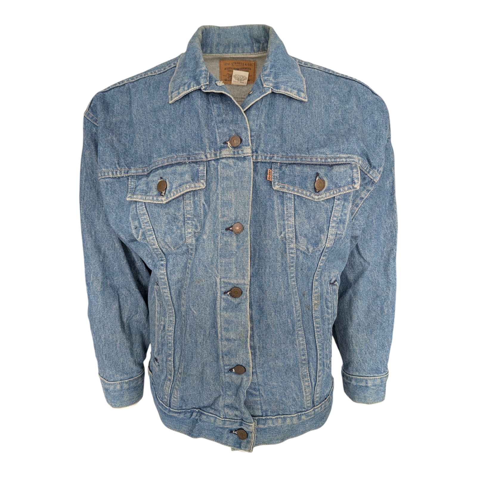 Levi’s Denim Jacket M USA Made Vintage Disney Totally Minnie - USASTARFASHION