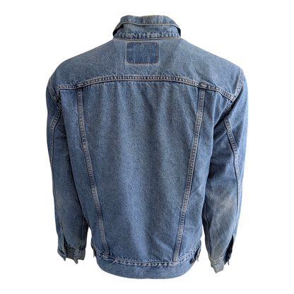 Levi’s 70508 Denim Jacket Relaxed Trucker Size M Medium Stonewash - USASTARFASHION
