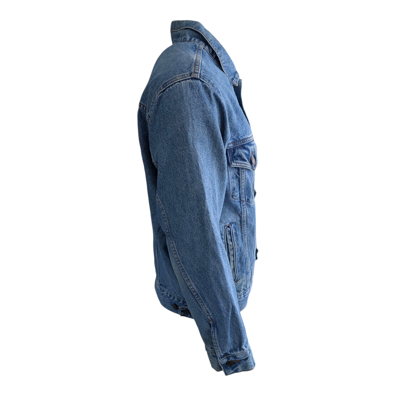 Levi’s 70508 Denim Jacket Relaxed Trucker Size M Medium Stonewash - USASTARFASHION