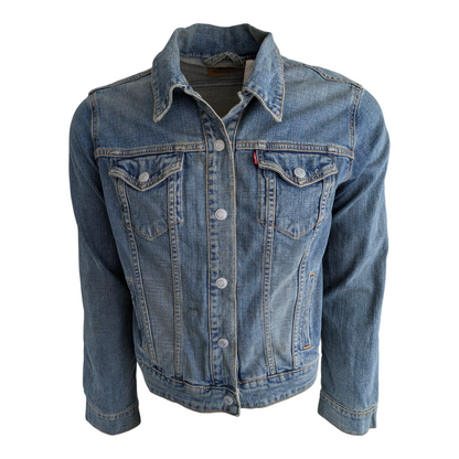 Levi’s Women’s Trucker Denim Jacket XL Blue - USASTARFASHION